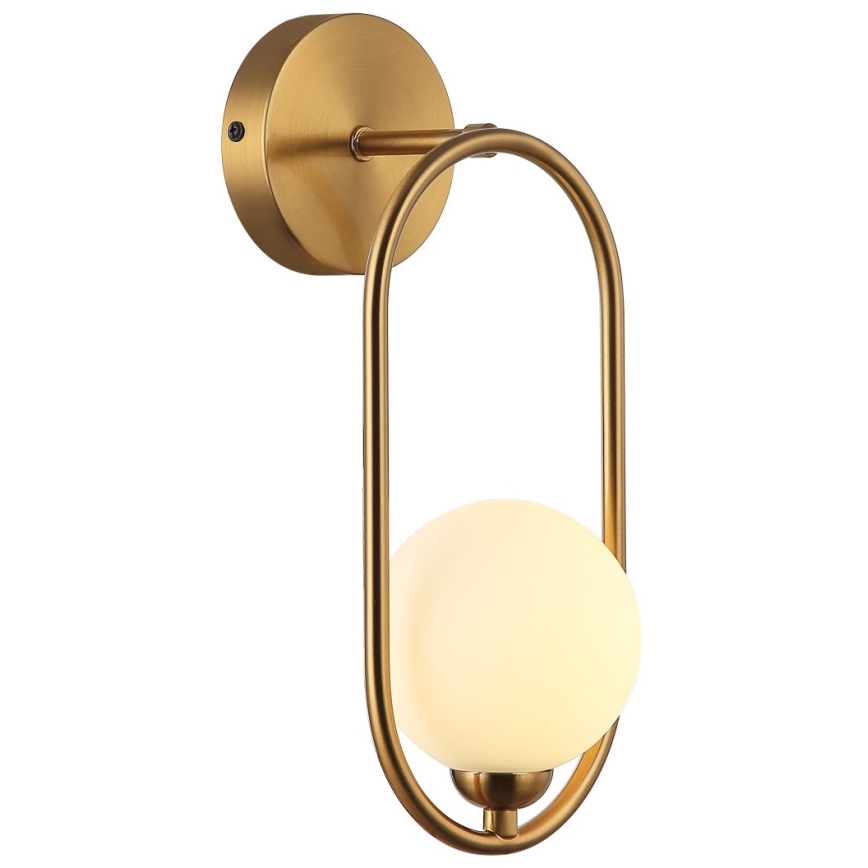 ITALUX - Iluminação de parede LUPUS 1xG9/25W/230V dourada
