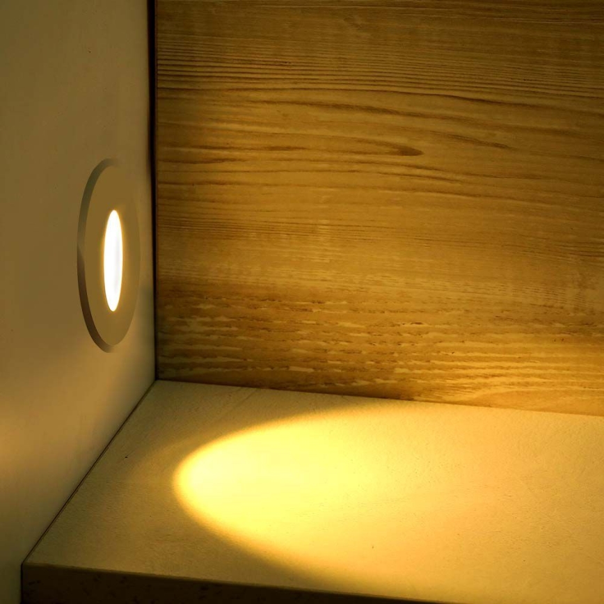 Iuminação de escadas LED LED/3W/230V 4000K branco