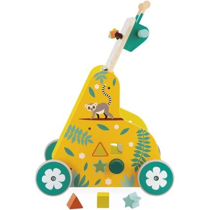 Janod - Andarilho para bebés com atividades TROPIK