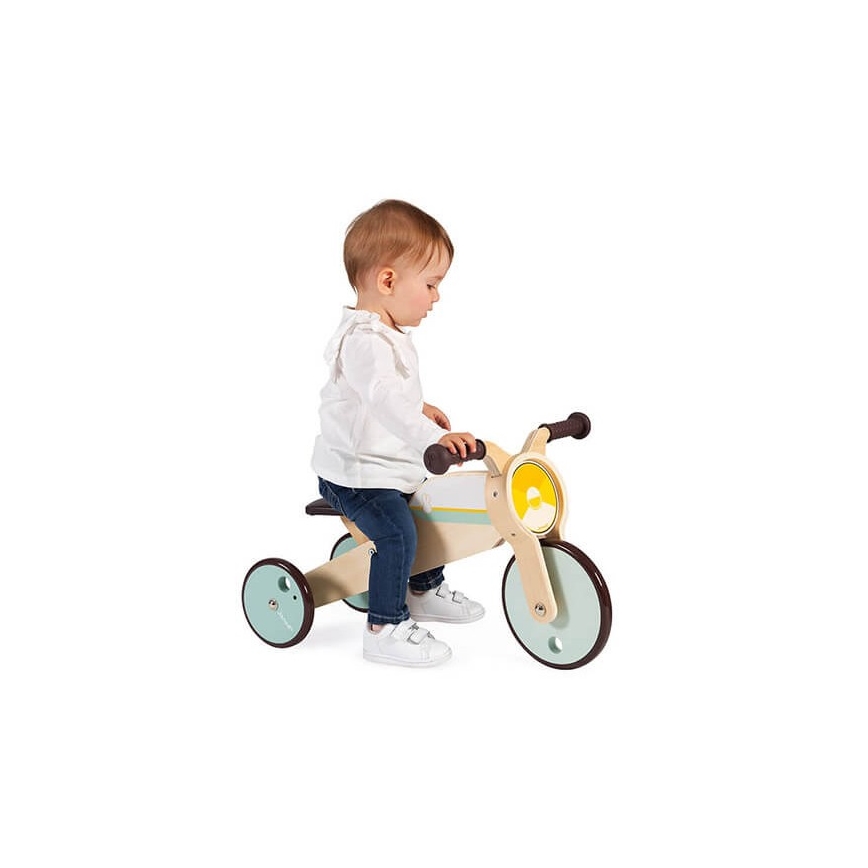 Janod - Bicicleta de Criança em madeira 2em1