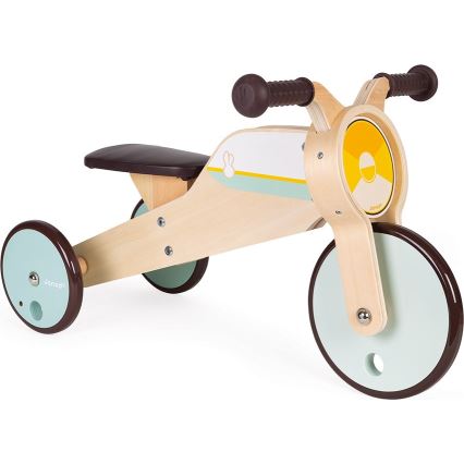 Janod - Bicicleta de Criança em madeira 2em1