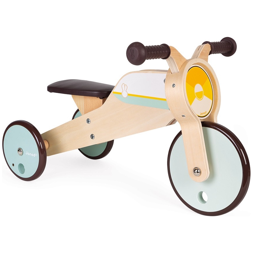Janod - Bicicleta de Criança em madeira 2em1