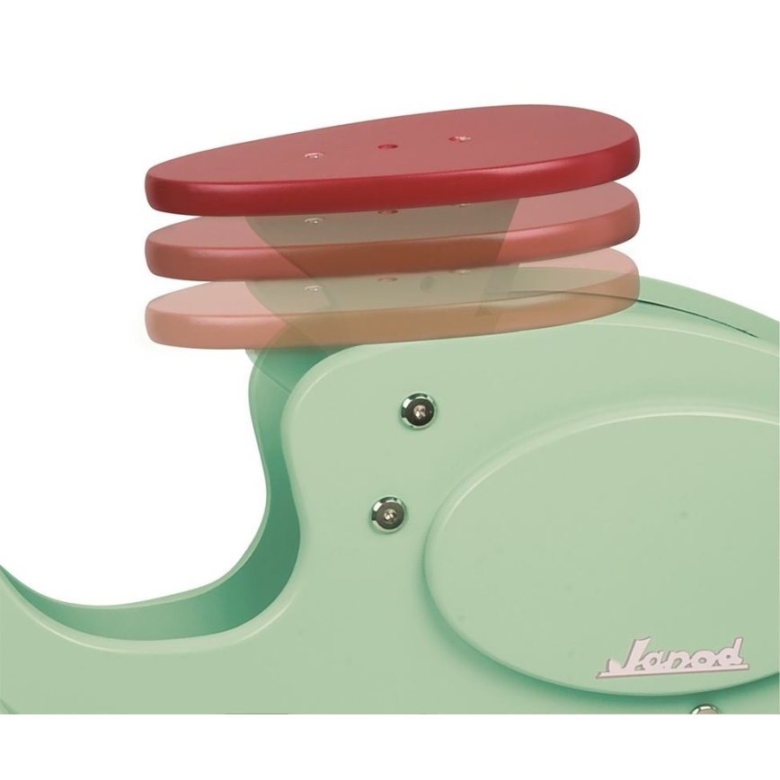 Janod - Bicicleta de empurrar para criança VESPA verde