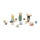 Janod - Blocos de madeira SWEET COCOON 20 pcs pedras