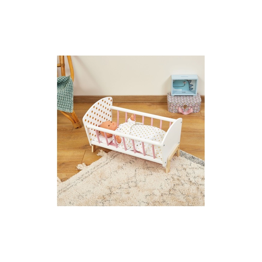 Janod - Cama de boneca CANDY CHIC