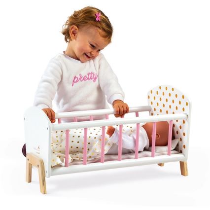 Janod - Cama de boneca CANDY CHIC