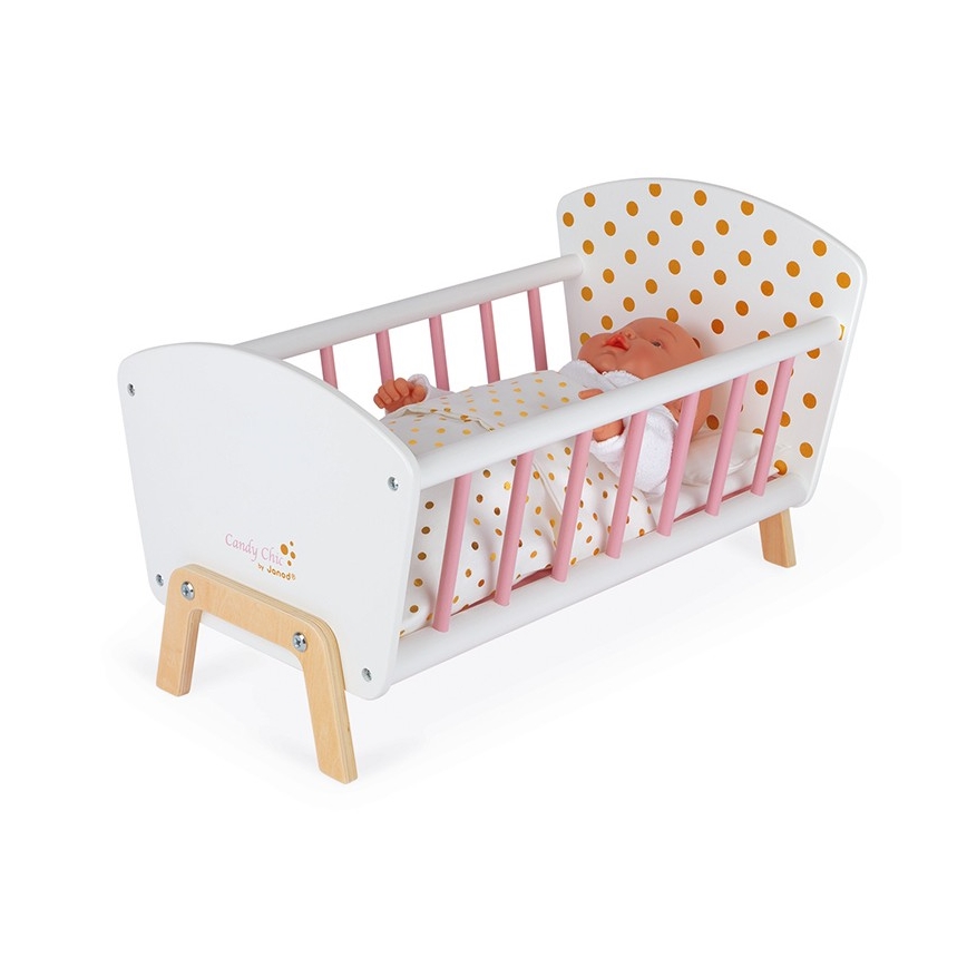 Janod - Cama de boneca CANDY CHIC