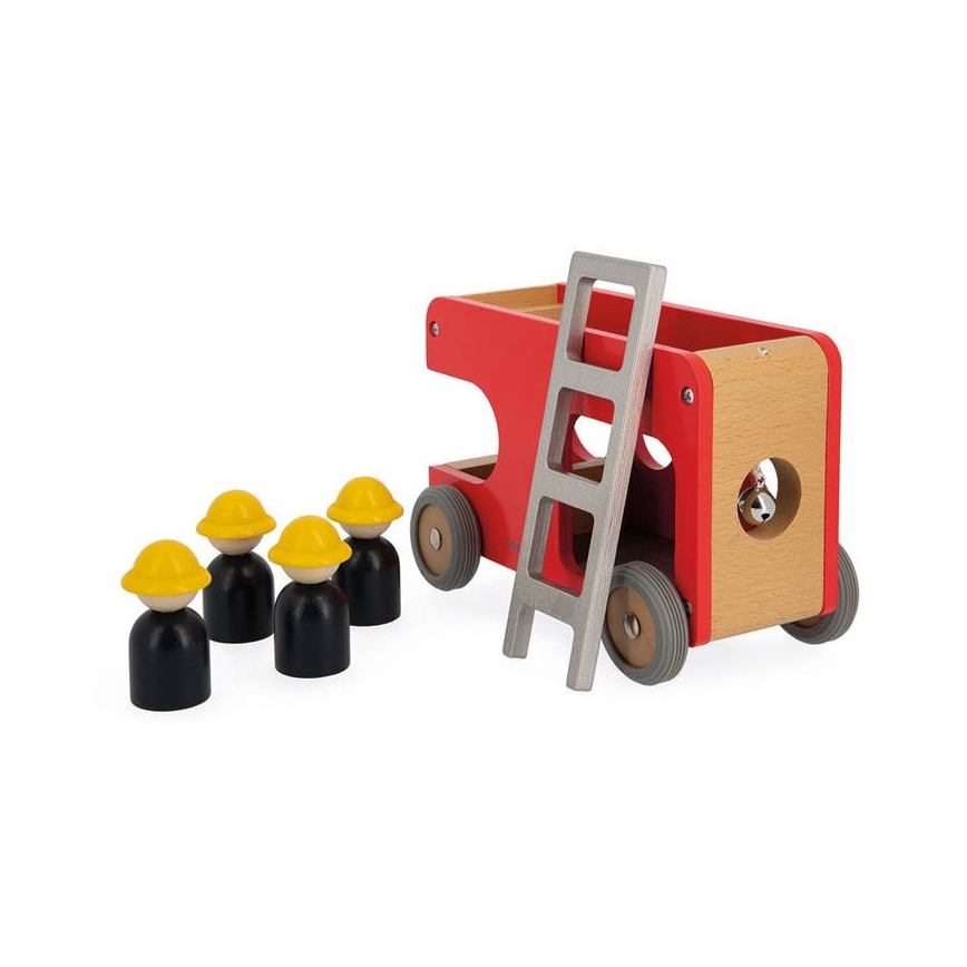 Janod - Camião de bombeiros de madeira BOLID
