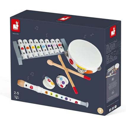 Janod - Conjunto de instrumentos musicais CONFETTI