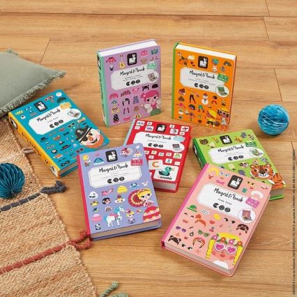 Janod - Conjunto magnético interativo MAGNETIBOOK animais