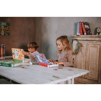 Janod - Conjunto magnético interativo MAGNETIBOOK animais