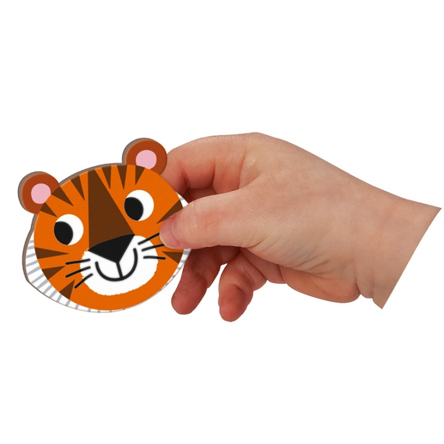 Janod - Conjunto magnético interativo MAGNETIBOOK animais