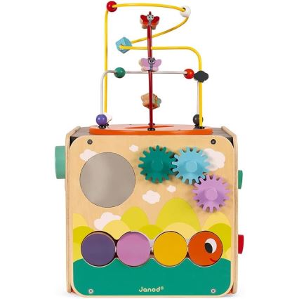 Janod - Cubo interativo com labirinto MULTI ACTIVITY