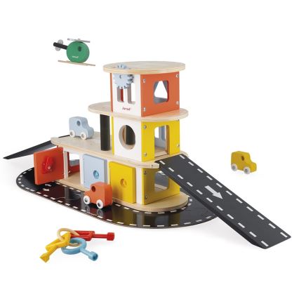 Janod - Garagem de madeira BOLID