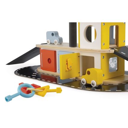 Janod - Garagem de madeira BOLID