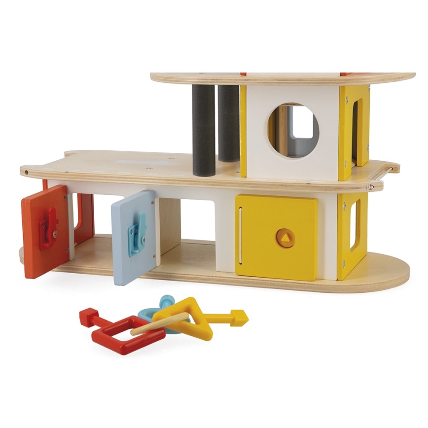 Janod - Garagem de madeira BOLID