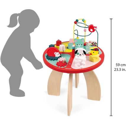 Janod - Mesa interativa para criança BABY FOREST