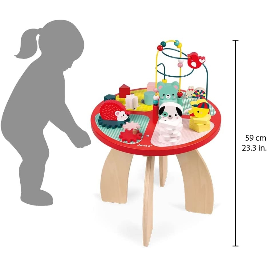 Janod - Mesa interativa para criança BABY FOREST