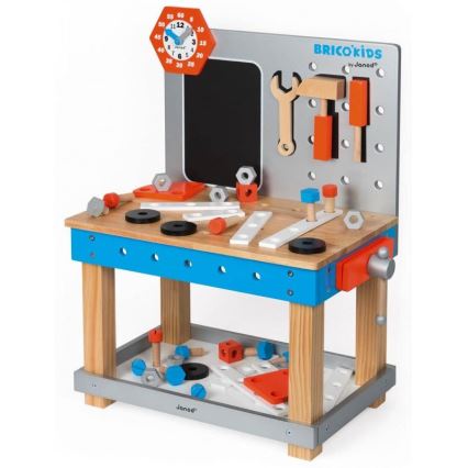Janod - Oficina para criança com ferramentas BRICOKIDS