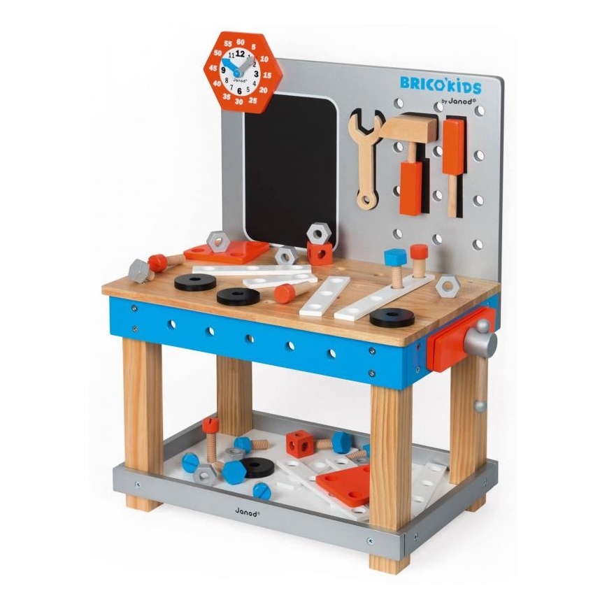 Janod - Oficina para criança com ferramentas BRICOKIDS
