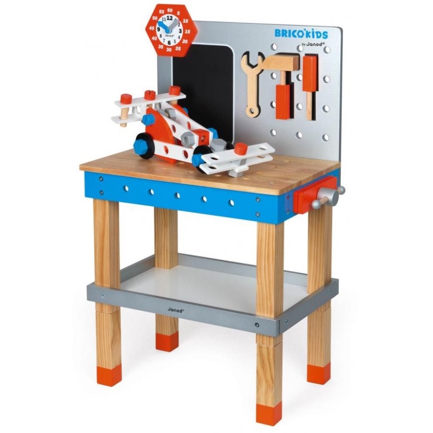 Janod - Oficina para criança com ferramentas BRICOKIDS