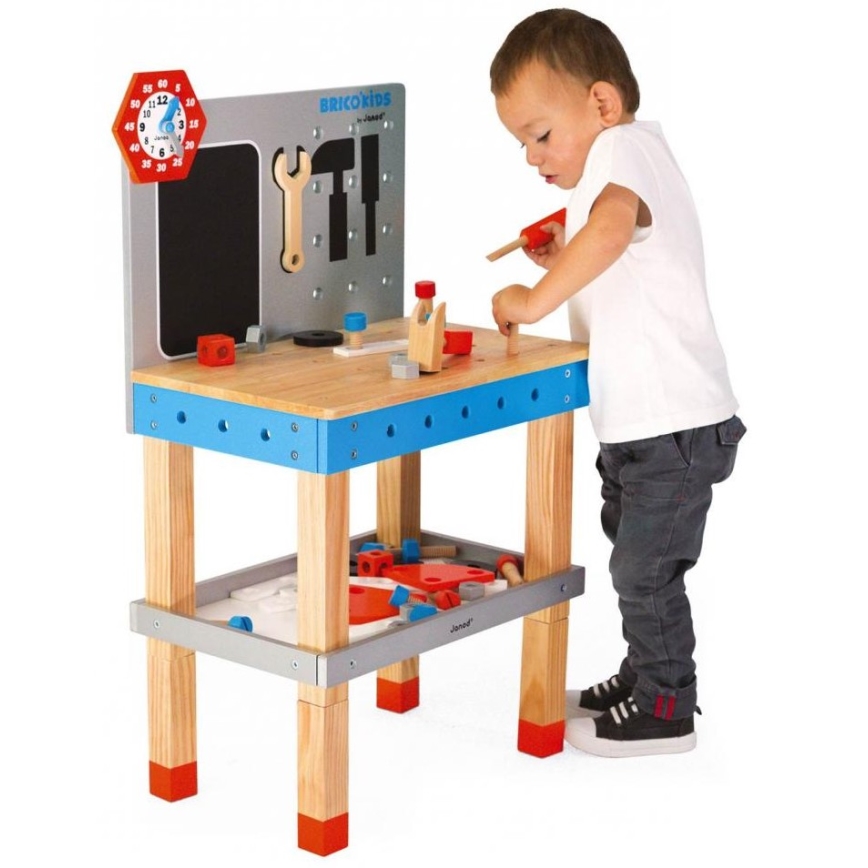 Janod - Oficina para criança com ferramentas BRICOKIDS