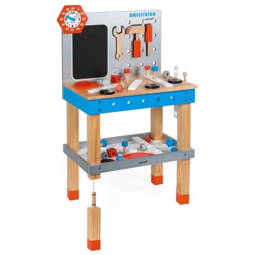 Janod - Oficina para criança com ferramentas BRICOKIDS