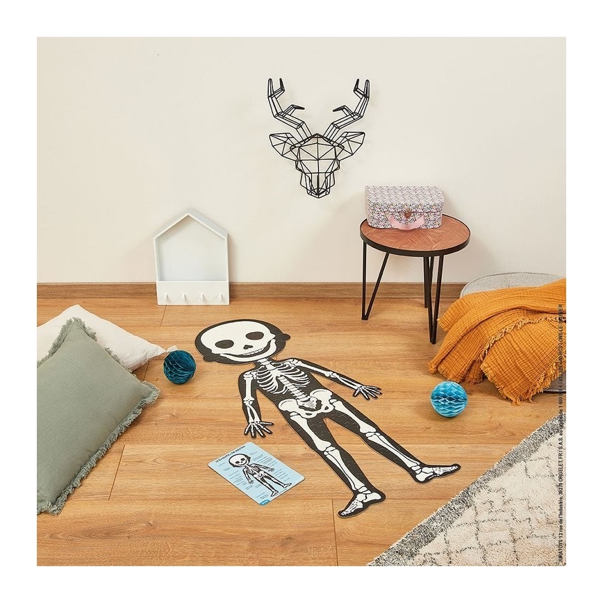 Janod - Puzzle educativo para crianças 225 pcs corpo humano