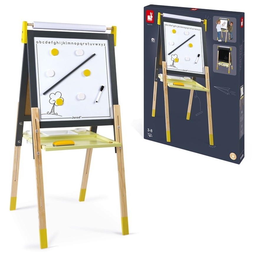 Janod - Quadro magnético cinzento