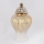 Jarra de cerâmica 35x18,5 cm dourado/branco