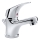 JIKA H3111N10041111 - Torneira do lavatório + resíduos com descarga TALAS 12,3 cm cromado brilhante
