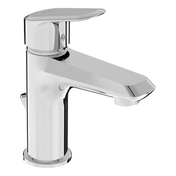 JIKA H3112E10041171 - Torneira do lavatório + lixo sem transbordo TALAS 17,4 cm cromado brilhante