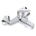 JIKA H3211N70044001 - Torneira de banheira TALAS 13,7 cm cromado brilhante