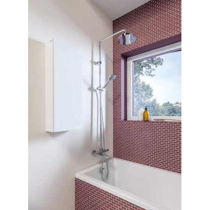 JIKA H3337170045711 - Conjunto de duche com torneira termostática MIO cromado brilhante