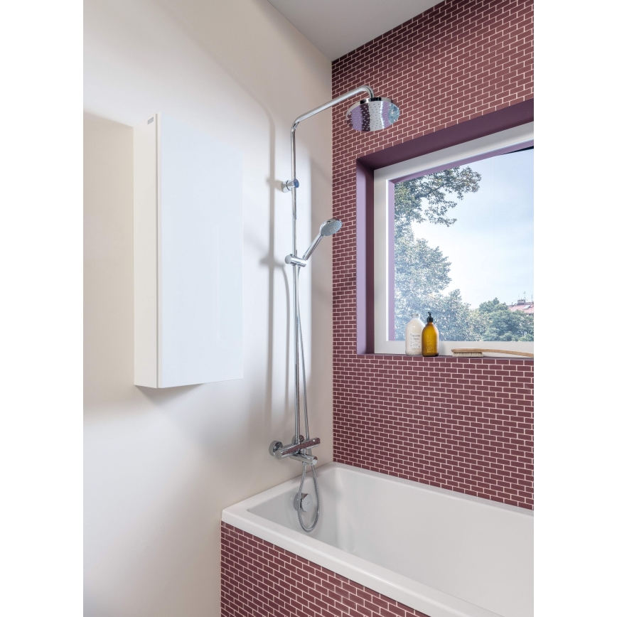 JIKA H3337170045711 - Conjunto de duche com torneira termostática MIO cromado brilhante