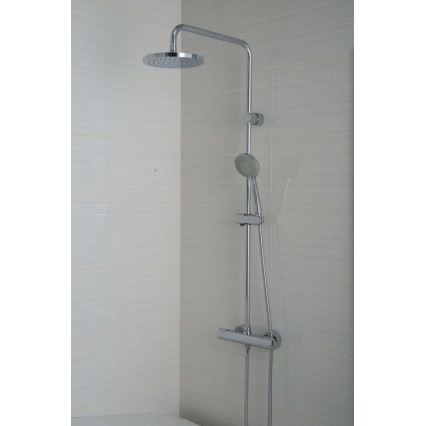 JIKA H3337170045711 - Conjunto de duche com torneira termostática MIO cromado brilhante