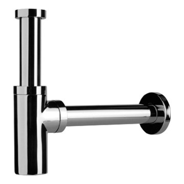 JIKA H3747100040001 - Sifão redondo para lavatório MIO cromo brilhante