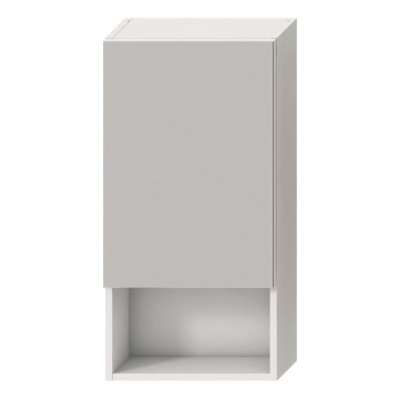 JIKA H4532210383041 - Armário com espelho com uma prateleira LYRA 80x40 cm branco