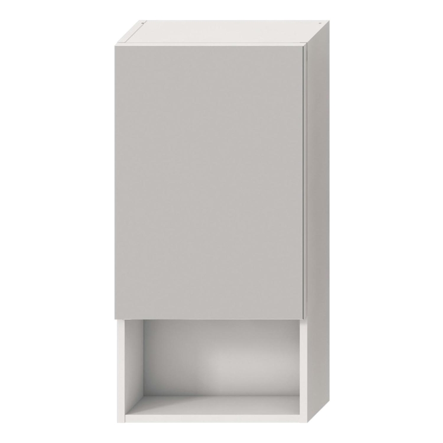 JIKA H4532210383041 - Armário com espelho com uma prateleira LYRA 80x40 cm branco
