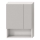 JIKA H4532410383041 - Armário com espelho com uma prateleira LYRA 80x60 cm branco