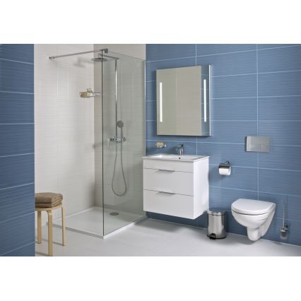 JIKA H4536021763001 - Armário de casa de banho com bacia CUBE 60,7x65 cm branco