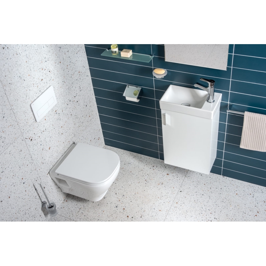 JIKA H45J5111753001 - Armário de casa de banho com bacia PETIT 58,5x38,6 cm branco