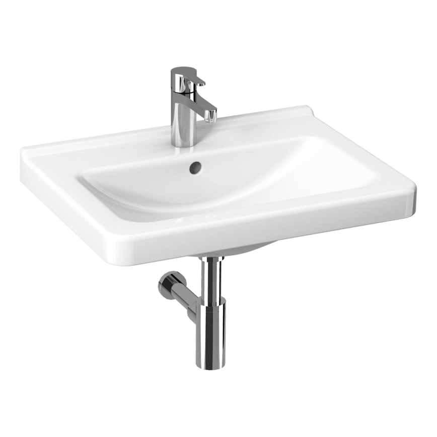 JIKA H8104240001041 - Lavatório suspenso CUBITO 65x48,5 cm cerâmica/branco
