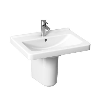 JIKA H8104240001041 - Lavatório suspenso CUBITO 65x48,5 cm cerâmica/branco
