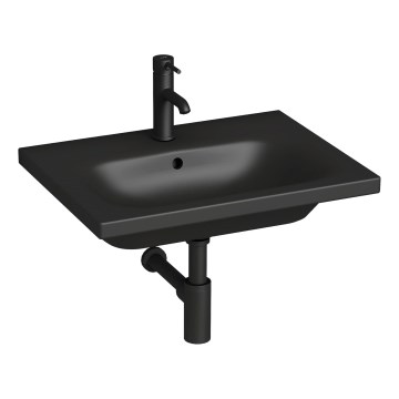JIKA H8127137161041 - Lavatório suspenso MIO 60x45 cm cerâmica/mate preto