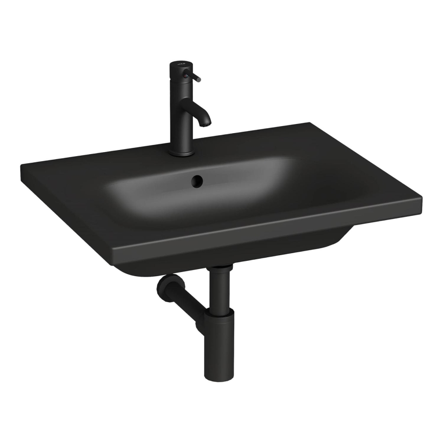 JIKA H8127137161041 - Lavatório suspenso MIO 60x45 cm cerâmica/mate preto