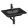 JIKA H8127137161041 - Lavatório suspenso MIO 60x45 cm cerâmica/mate preto