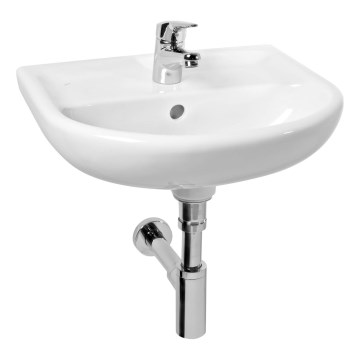 JIKA H8153820001041 - Lavatório suspenso LYRA 45x37 cm cerâmica/branco