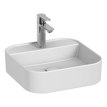 JIKA H8183610001111 - Lavatório de bancada ASTRA 40x40 cm cerâmica/branco
