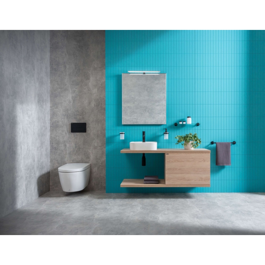 JIKA H8183610001111 - Lavatório de bancada ASTRA 40x40 cm cerâmica/branco